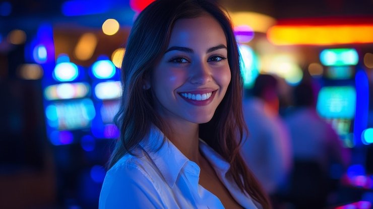 Tampilan aplikasi 77raja menampilkan menu navigasi dengan kategori dealer langsung, slot, olahraga, esports, dan togel